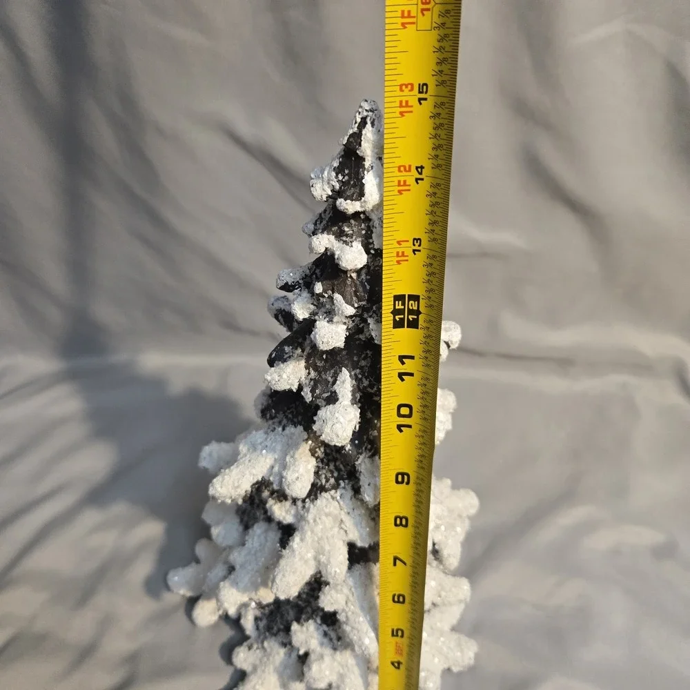 Living Quarters Snowy Christmas Tree Figurine 15